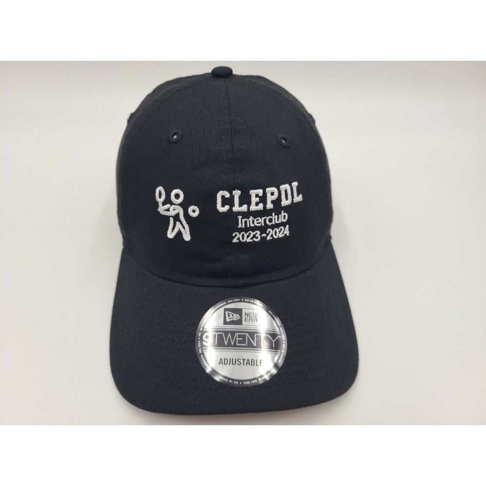 Cleveland Paddle Interclub 2023-2024 New Era 9Twenty Strapback Hat Cap CLEPDL